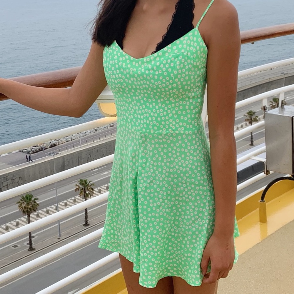 Light green romper